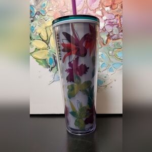 Starbucks Tumbler Spring Floral 24 OZ
